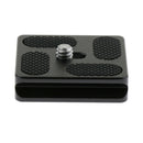 2pcs Aluminium Camera 1/4" Quick Release Plate For Tripod Monopod Ball Head