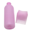 1xHair Dye Empty Bottle Applicator 120 ML With Graduated Salon Hair Brush Comb A