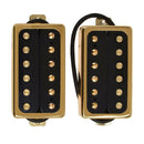 Electric Guitar Humbucker Pickups Double Coil with Screws Springs, Black,