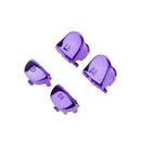 Replacement Plating Buttons and Touchpad for PS4 Controller Shell Red+Purple