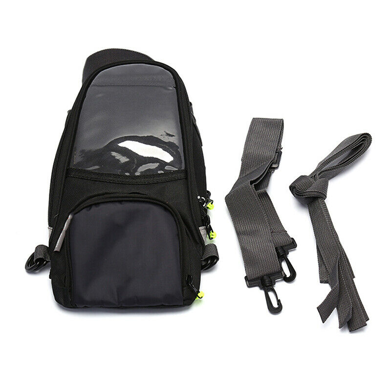 The New Waterproof Black Oil Fuel Tank Bag Motorbike Saddle Bag Motorbike BSEAU