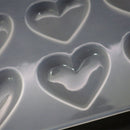 1Pc 9-Even Heart Shape Silicone Cake Mold Diy Chocolate Baking Utensil Cake