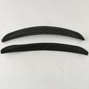4 Pieces Rubber Arch Car Truck Wheel Eyebrow Decoration Strip Stickers 25cm+32cm