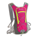 2L Water Backpack Hydration Pack Camping Water Bladder Bag Pouch Rose Red