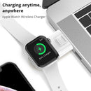 Portable Usb Wireless Charger Adjustable Interface for Iwatch 4/3/2/1 Magne