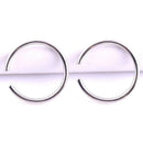 9Pcs/set Body Piercing Jewellery Nose Ring Hoop Earrings Stud Stainless Steel