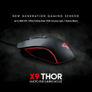 Fantech X9 4800dpi USB Wired 6 Buttons Optical Gaming Mouse LED Backlight f T1Z3