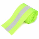 Reflective Tape 1" Sew-On lime yellow, fabric trim vest  6M=20 Foot