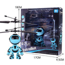RC Hand Inductive Flying Robot Aircraft Infrared Induction Kids Light Toys