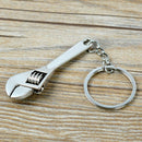 Fashion Key Ring Keyring Metal Adjustable Creative Tool Wrench Spanner Key MJE