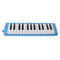 27 Key Melodica Instrument with Mouthpiece Air Piano Keyboard, Red Carrying Bag