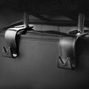 4pcs Car Seat Back Hook Concealed Headrest Hanger Organizer for Bag (Black)