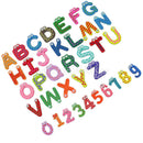 36Pcs Wooden Letters Numbers Home Decor Fridge Magnets Educational Learn Toys
