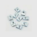 165X Mixed Car Fastener Fixed Screw U Type Gasket Clip For Car Door/Panel/Fender