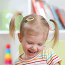 2pcs Kids Cute Colorful Fruit Hair Clip Snap Hairpin Hair Accessories (E) A