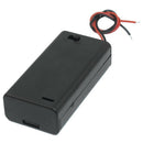 2xAA 3V Battery Holder Connector Storage Case Box ON/OFF W/ Lead-W.AU