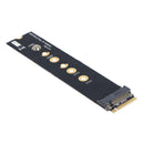 Flexiable PCB PCI-e M.2 NGFF M Key Extender Adapter Converter with Screws SN9F