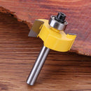 1/4" Shank T-Shape Groove Milling Cutter Router Bit Woodworking Edge Cutter