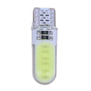 10pcs 12V 2W T10 LED Car Interior Lights COB Wedge White Light Lamps