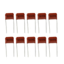For Electric Guitar Bass Dark Red Guitar Capacitors Tone Caps 223J S630V 10pcs