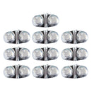 10x Fishing Bite Tackle Fishing Bells Rod Tip Clip Alarms