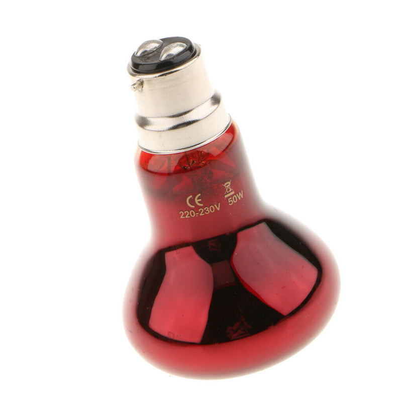 Reptile Light Bulb Heat Lamp Lightbulb Reptile Breeding Heat Lamp Bulb 50W