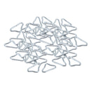 50pcs Triangle Rings Buckle 1.5" Inside