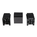 6pcs 5 Pin 80A Relay Mounting Base Socket Holder With Loose Terminals Set