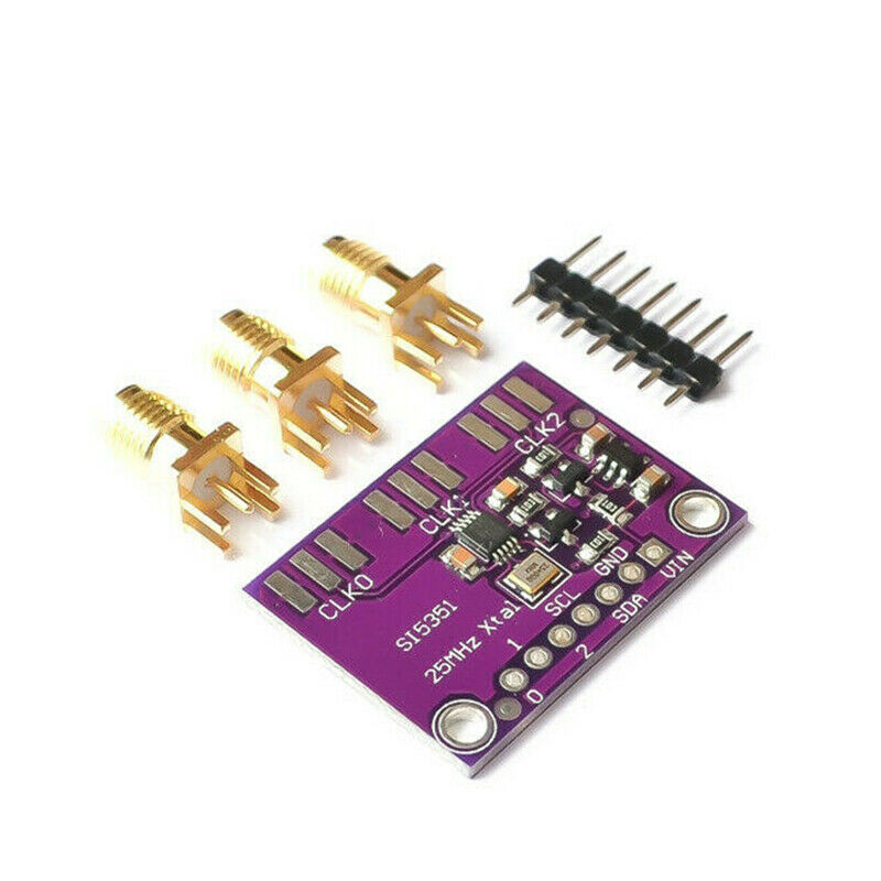Si5351A I2C 25MHZ Clock Generator Breakout Board 8KHz to 160MHz for Ardu Ws