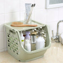 Kitchen Storage Basket Plastic Multi-Functional Hollow Vegetables Fruit Rac P3U2