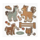 Horse Silicone Stamps Cutting Dies Stencil DIY Scrapbooking Album Decor