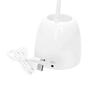 1X(Led Desk Lamp Dimming Smart Press Usb Table Lamp With Pen Container Read