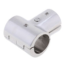 316 Stainless Steel 90 Degree Boat Deck Handrail Rail Tee Fitting 3 Way Elbow