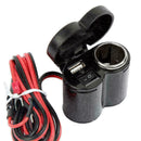 Waterproof 5V 2.1A Motorcycle Motorbike USB Power Supply Port Socket Y9G8 P T4N9