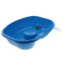 Large Plastic Nursing Bed Bath Shampoo Basin Bowl Set for Disabled Elderly Kids