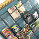 25Clear Pockets Classroom Pocket Phones Holder Door Hanging Calculator Organizer