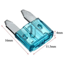 120pcs Assortment Car Fuse Auto Truck SUV Fuses Mini Blade Fuse Kits Set 5-30A