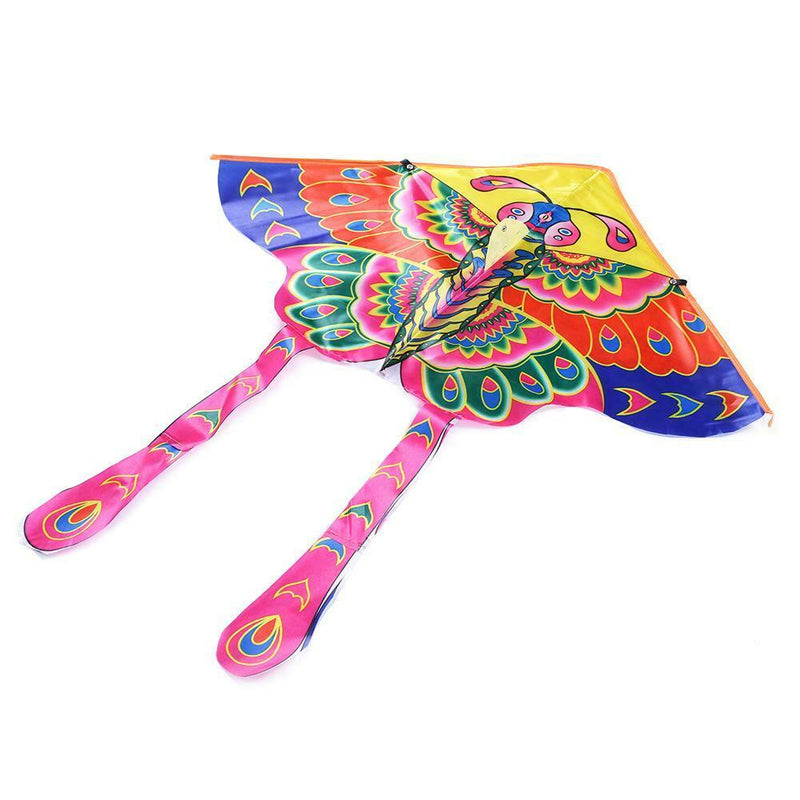90x50cm Bright Cloth Colorful Butterfly Kite Outdoor Foldable Kites (C)
