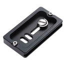Metal Quick Release Plate for PU-70 Benro B1 B2 B3 TB0 Ballhead Arca Swiss