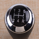 1Set Black Replce Manual 5 Speed Car Gear Stick Shift Knob Lever Handle Shifter