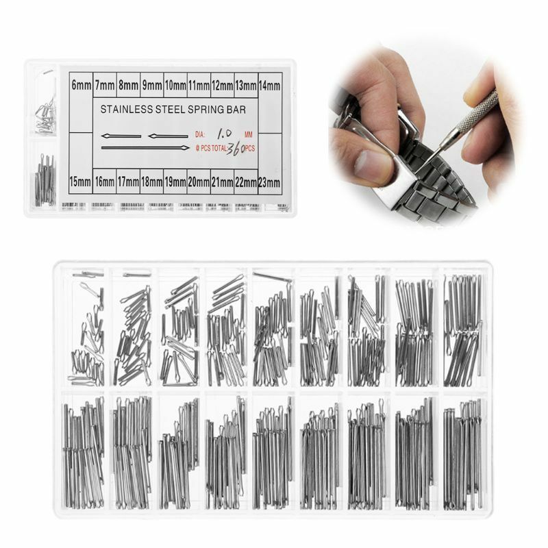 1 Set Watch Pins 1mm Stainless Steel Repair Tools Watch Strap Pin Accessories