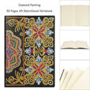DIY Mandala Special Shaped Diamond Painting 50 Pages A5 Sketchbook Crafts