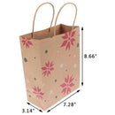 2019Christmas Gift Bags Santa Sacks Kraft Paper Bag Kids Party Xmas Decor Random