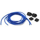 1 pair Elastic Laces Easy Fixation for Sports (Blue)