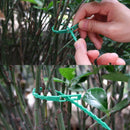 100 Pieces Adjustable Garden Plant Twist Ties, 6.7 Inch Flexible Plastic Tw X9I4