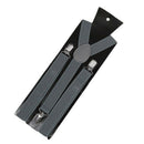Unisex Clip on Suspender Elastic Y-Shape Back Formal Adjustable Braces, Dar L5O9