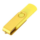 USB Mini Memory Stick 8GB USB 2.0 Memory Flash Drive OTG for Handy PC Yello
