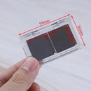 2 Grids pots empty magnetic eyeshadow pigment aluminum palette tin pans makeu H+