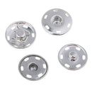 100pcs Metal Snap Buttons Fastener 17mm Clothes Jeans Belts Jacket Clasps