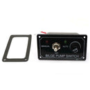 3 Way DC 12V Fused Marine Bilge Pump Switch Panel with LED Indicator Light A